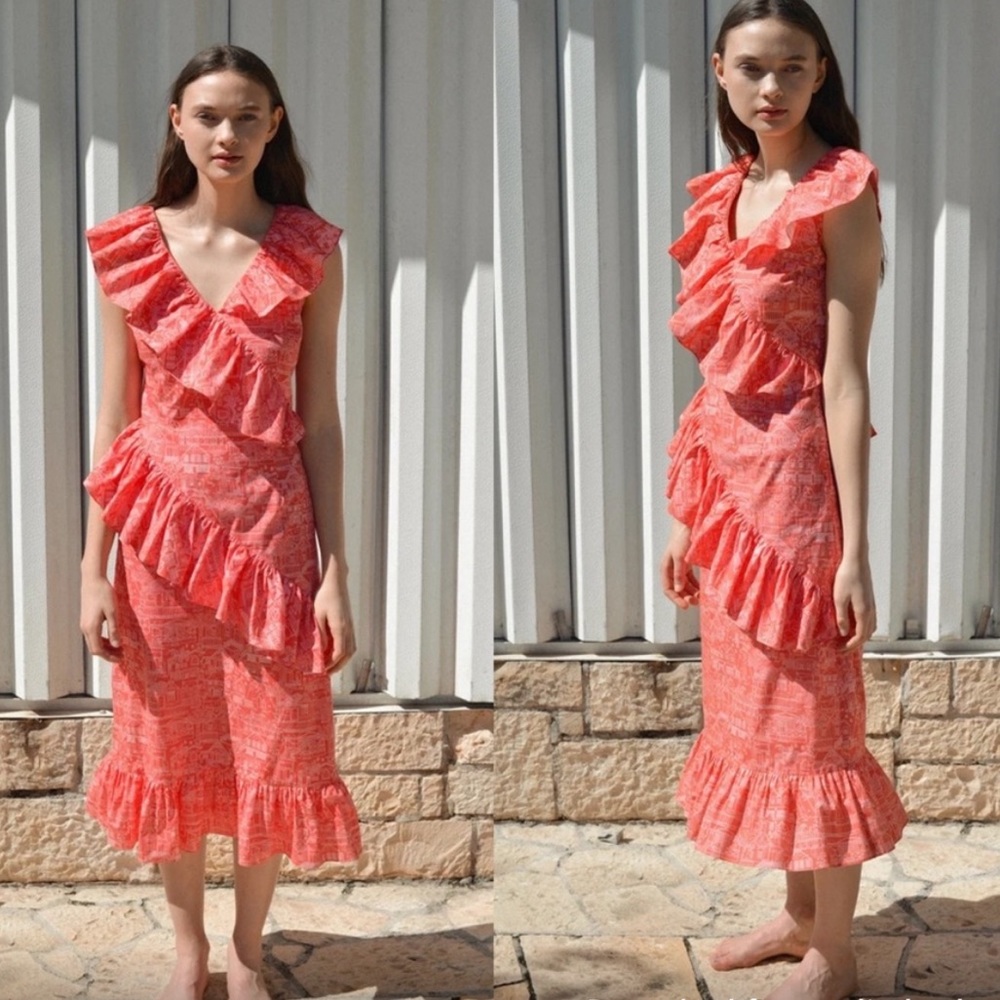Coco Shop Ruffle Dress - Picture 3 of 10